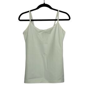 SPANX In & Out ivory tank top women's size XL shapewear comfy stretchy